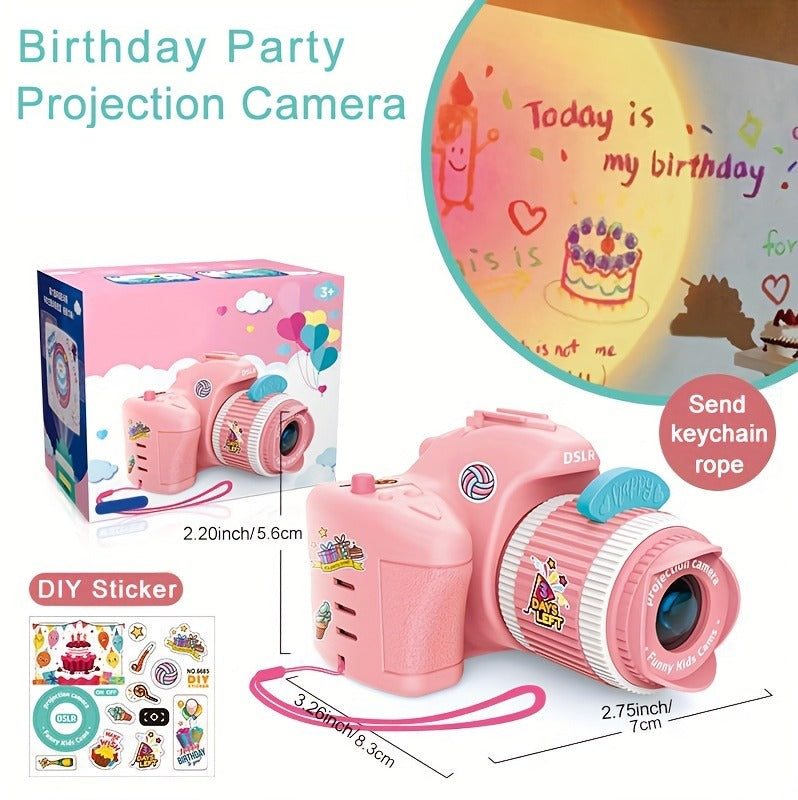 DIY Mini Camera Projector/ Projector Flashlight Mini Camera for kids